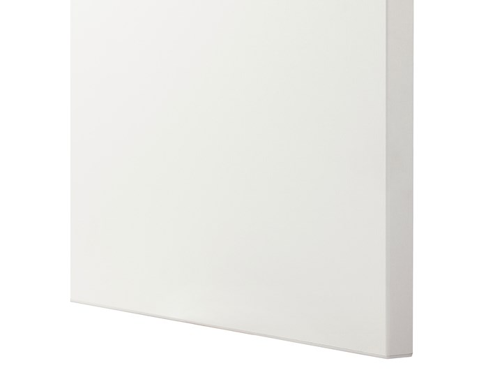IKEA BESTÅ Kombinacja regałowa z drzw/szuf, Biały/Lappviken/Stubbarp białe szkło przezroczyste, 120x42x213 cm Kolor Przezroczysty Kategoria Zestawy mebli do sypialni