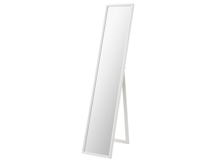 IKEA FLAKNAN Lustro stojące, biały, 30x150 cm Ścienne Kategoria Lustra