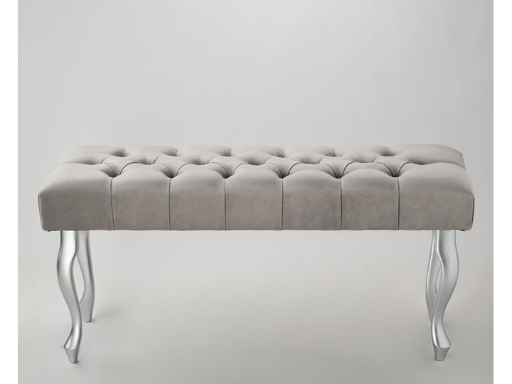 Ławka pikowana Chesterfield Pegasus Materiał obicia Skóra ekologiczna