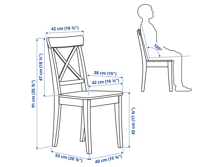 IKEA INGATORP / INGOLF Stół i 6 krzeseł, biały/Nordvalla beżowy, 155/215 cm Kategoria Stoły z krzesłami