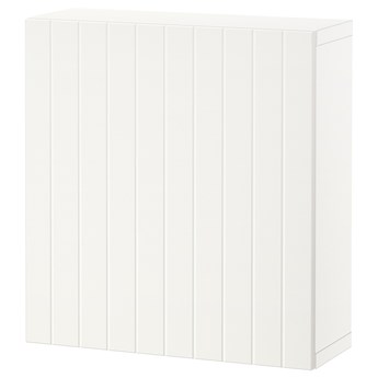 IKEA BESTÅ Kombinacja szafek ściennych, Biały/Sutterviken biały, 60x22x64 cm