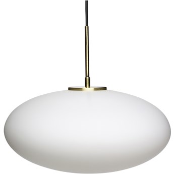 Lampa wisząca Yousef Ø40x32 cm biała