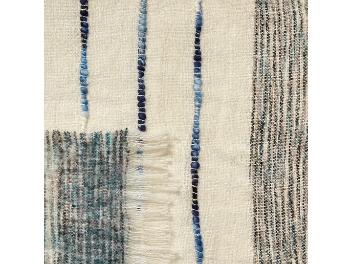 Pled Ginnie 170x130 cm beżowy 130x170 cm Kategoria Koce i pledy Kolor Szary
