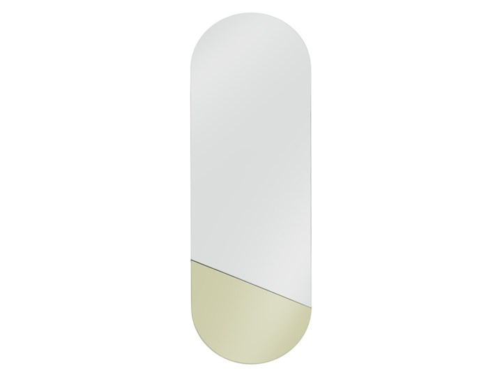 owalne lustro, złote 76 cm, HK Living Ścienne Styl Nowoczesny Styl Skandynawski