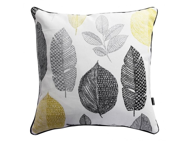 Poduszka dekoracyjna Scandi 45x45 cm, Poduszkowcy Poszewka dekoracyjna Bawełna Kwadratowe Kolor Szary