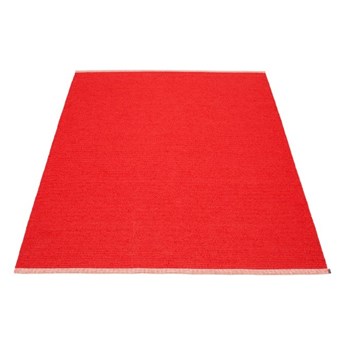 Prostokątny dywan Mono, Red Pappelina, różne rozmiary