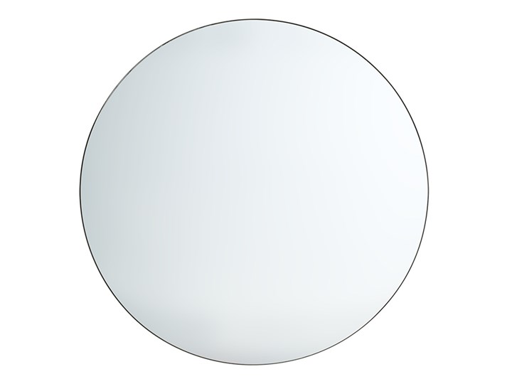 Okrągłe lustro w ciemnej ramie Ø120 cm, HK Living Ścienne Styl Rustykalny