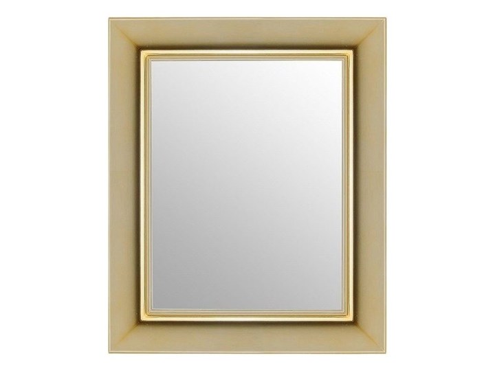 Lustro złote Francois Ghost, Kartell Prostokątne Kolor Złoty Kategoria Lustra