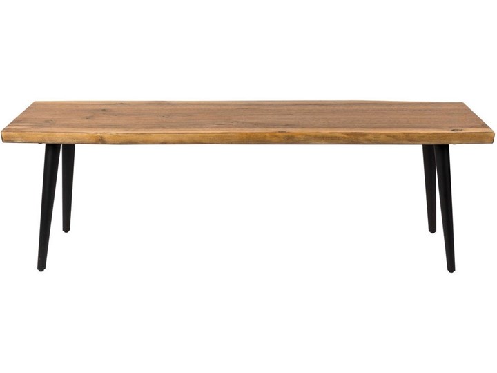 Ławka Alagon 140x40, orzechowy, Dutchbone Materiał nóżek Drewno