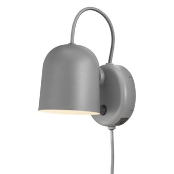 Szara lampa ścienna Angle, Design For The People