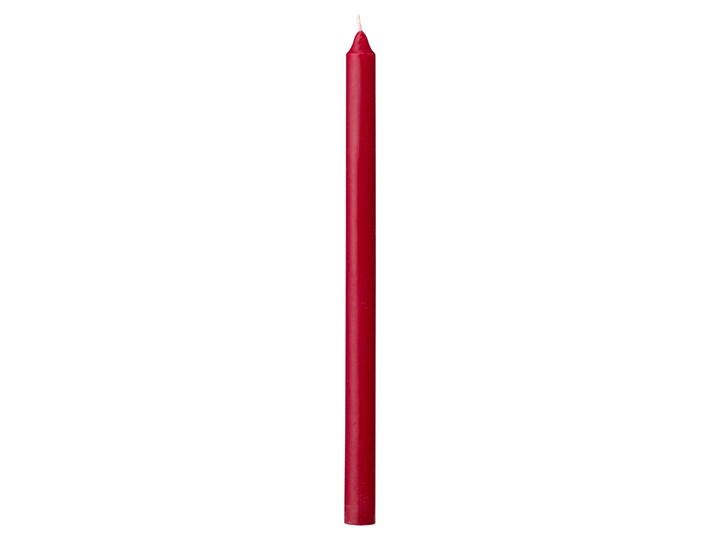 Czerwona świeczka 20 cm, Bloomingville Świeca Kolor Czerwony