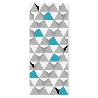 Tapety dla dzieci Turkusowe trójkąty, Geometry, Humpty Dumpty