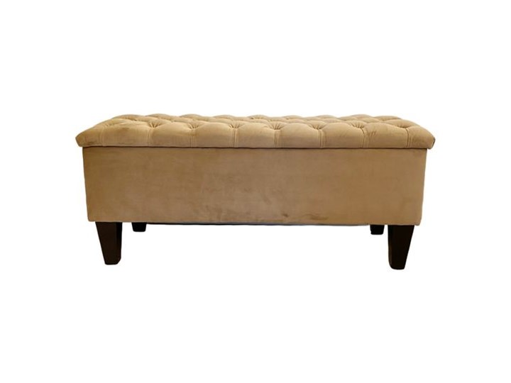 ŁAWECZKA NÓŻKI PROSTE PIKOWANA WYBIERZ KOLOR I ROZMIAR VELVET FLORE 117x47cm Pomieszczenie Garderoba Materiał obicia Tkanina