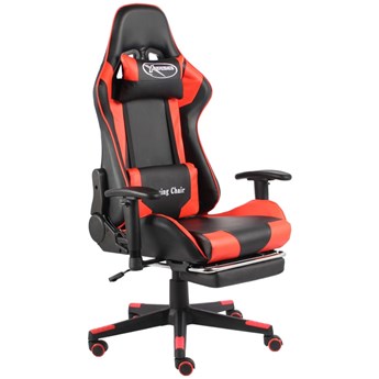 Czerwono-czarny fotel ergonomiczny dla gracza - Divinity
