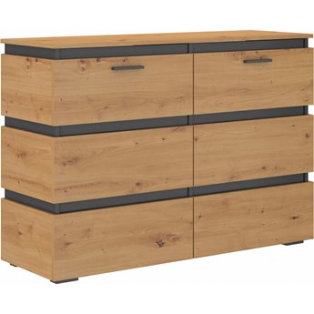 Komoda LOFT Dwudrzwiowa Faro Dąb Artisan