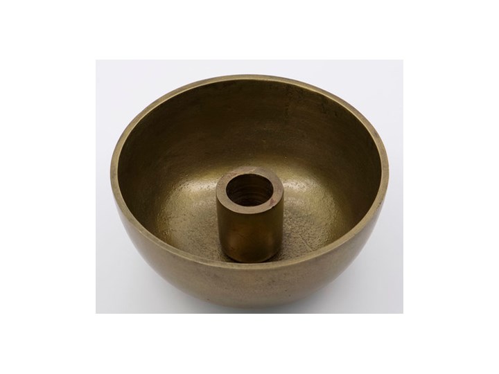 House Doctor - Świecznik Crown Antique Brass Aluminium Metal Świeca Kategoria Świeczniki i świece