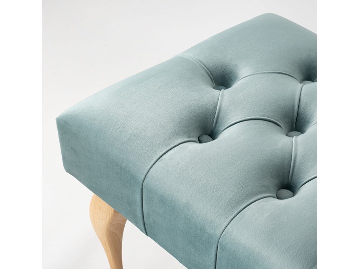 Ławka pikowana Chesterfield MINI Mint Pomieszczenie Przedpokój Materiał obicia Skóra ekologiczna