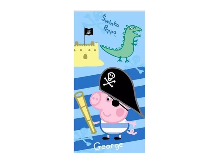 Ręcznik licencyjny Świnka Peppa/George 70x140