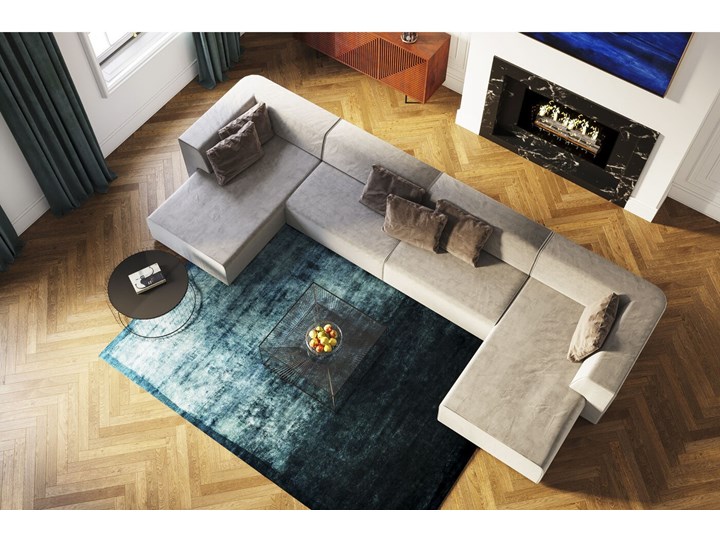Sofa Infinity Elements 100x70 cm szara Kolor Szary Stała konstrukcja Funkcje Bez dodatkowych funkcji