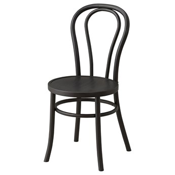 IKEA BJURÅN Krzesło, brązowoczarny, Szerokość: 42 cm