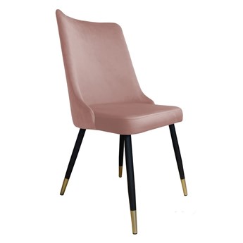 Krzesło Tapicerowane Viktor w kolorze różowym