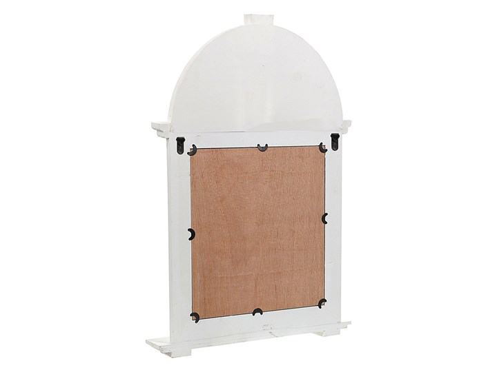 LUSTRO DREWNIANE BIAŁE OKIENKO SHABBY CHIC Kwadratowe Styl Vintage Ścienne Lustro z ramą Pomieszczenie Sypialnia