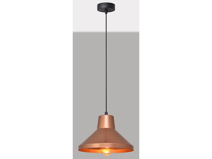 Lampa wisząca TRINITY W-KM 1805/1 BK-B+RG Lampa z kloszem Metal Tworzywo sztuczne Pomieszczenie Salon