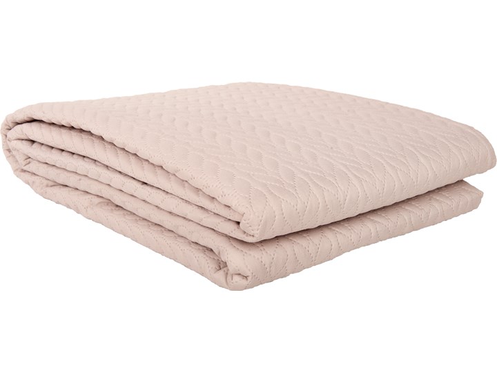 Narzuta Natte Kolor Turkusowy Poliester 200x220 cm Pomieszczenie Sypialnia