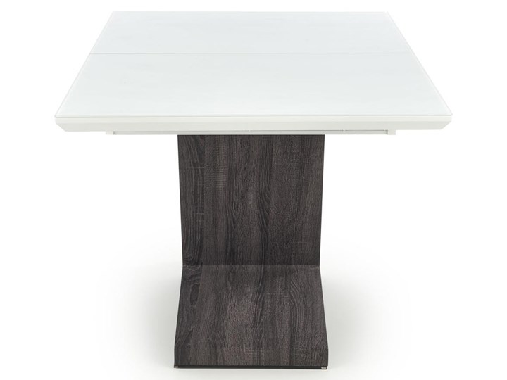 Nowoczesny stół na dwukolorowej podstawie Mortis Wysokość 60 cm Drewno Szerokość 90 cm Płyta MDF Szerokość 160 cm Długość 200 cm Długość 160 cm Pomieszczenie Stoły do jadalni