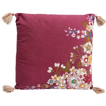 Poduszka dekoracyjna Embroidery Blossom 50x50 cm