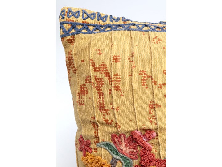 Poduszka dekoracyjna Textured Tassels 50x35 cm kolorowa Prostokątne 35x50 cm Kolor Wielokolorowy