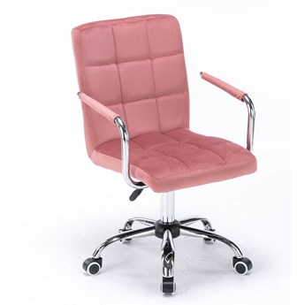 Krzesło biurowe obrotowe HARIS (DC-6096H) / Ciemny różowy