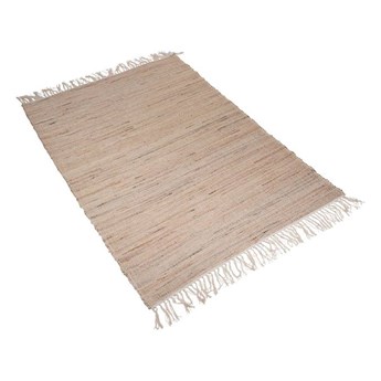 DOPLY dywan z bawełny zdobiony frędzlami w stylu boho, 180x120 cm