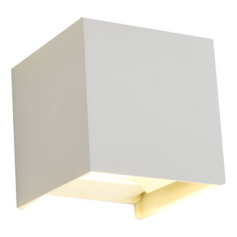 Magic Cube - kinkiet LED 6W - lampa ścienna - oświetlenie elewacji ponad 20 efektów (biały)