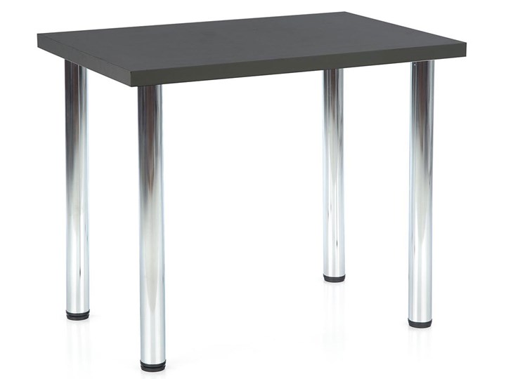 Antracytowy minimalistyczny stół - Mariko 2X Stal Płyta MDF Wysokość 75 cm Drewno Kategoria Stoły kuchenne Liczba miejsc Do 4 osób
