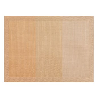 Brązowa mata stołowa Tiseco Home Studio Jacquard, 45x33 cm