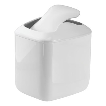 Biały kosz na śmieci iDesign Una