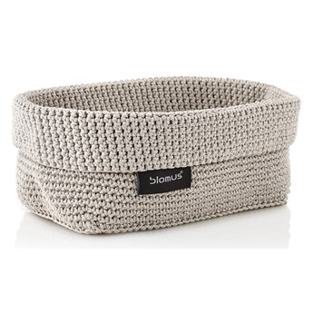 Beżowy koszyk Blomus Rope, 11,5x20 cm