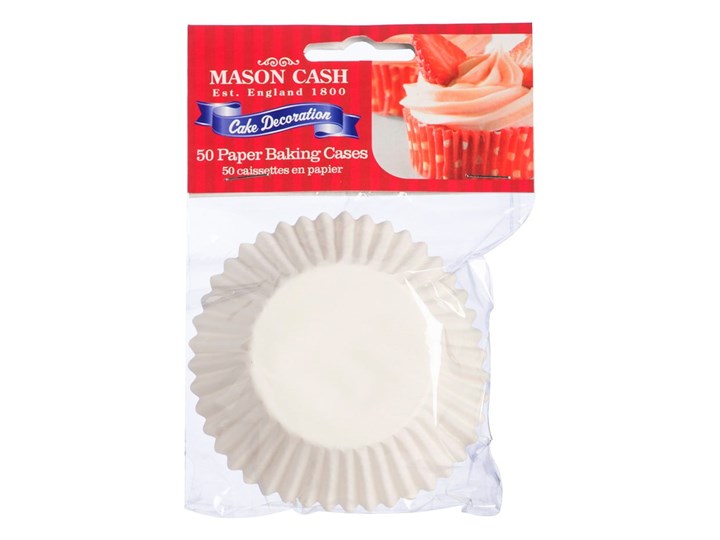Zestaw 50 szt. papilotek w białym kolorze Mason Cash Baking Kategoria Dekoracja wypieków