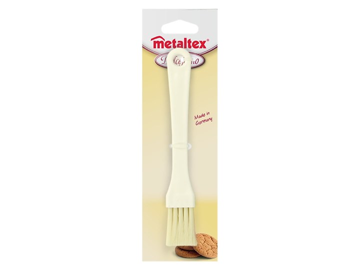 Biały plastikowy pędzelek Metaltex Brush, dł. 21 cm Pędzelki Kategoria Dekoracja wypieków