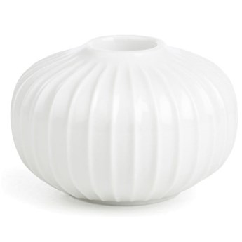 Biały porcelanowy świecznik Kähler Design Hammershoi, ⌀ 8 cm