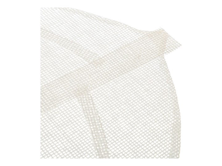 Biała mata stołowa w kształcie liścia Unimasa, 50x33 cm Podkładka pod talerz Kolor Biały