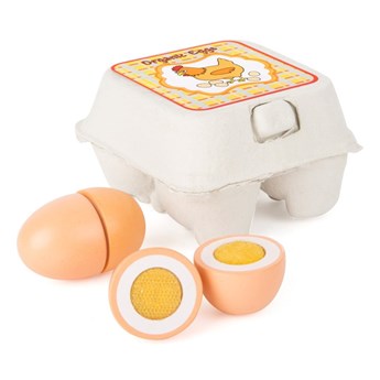 Drewniane jajka do zabawy Legler Eggs