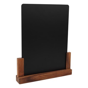 Tablica ze stojakiem z drewna akacjowego T&G Woodware Rustic, wys. 32 cm