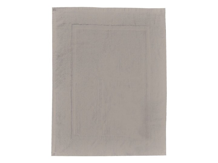Szarobeżowy bawełniany dywanik łazienkowy Wenko, 50x70 cm Bawełna Kategoria Dywaniki łazienkowe