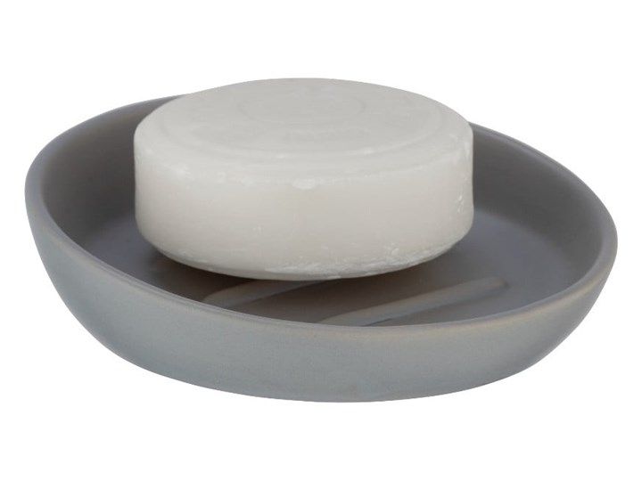Szara ceramiczna mydelniczka Wenko Badi