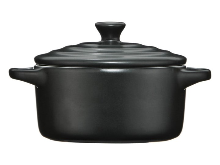 Mały czarne naczynie do zapiekania Premier Housewares, 230 ml Kolor Czarny Kategoria Naczynia do zapiekania