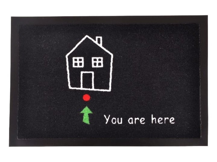 Wycieraczka Hanse Home You Are Here, 40x60 cm