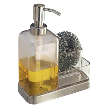 Pojemnik na gąbki i dozownik do mydła iDesign Forma