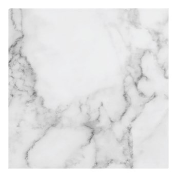 Naklejka na podłogę Ambiance Slab Stickers White Marble, 30x30 cm